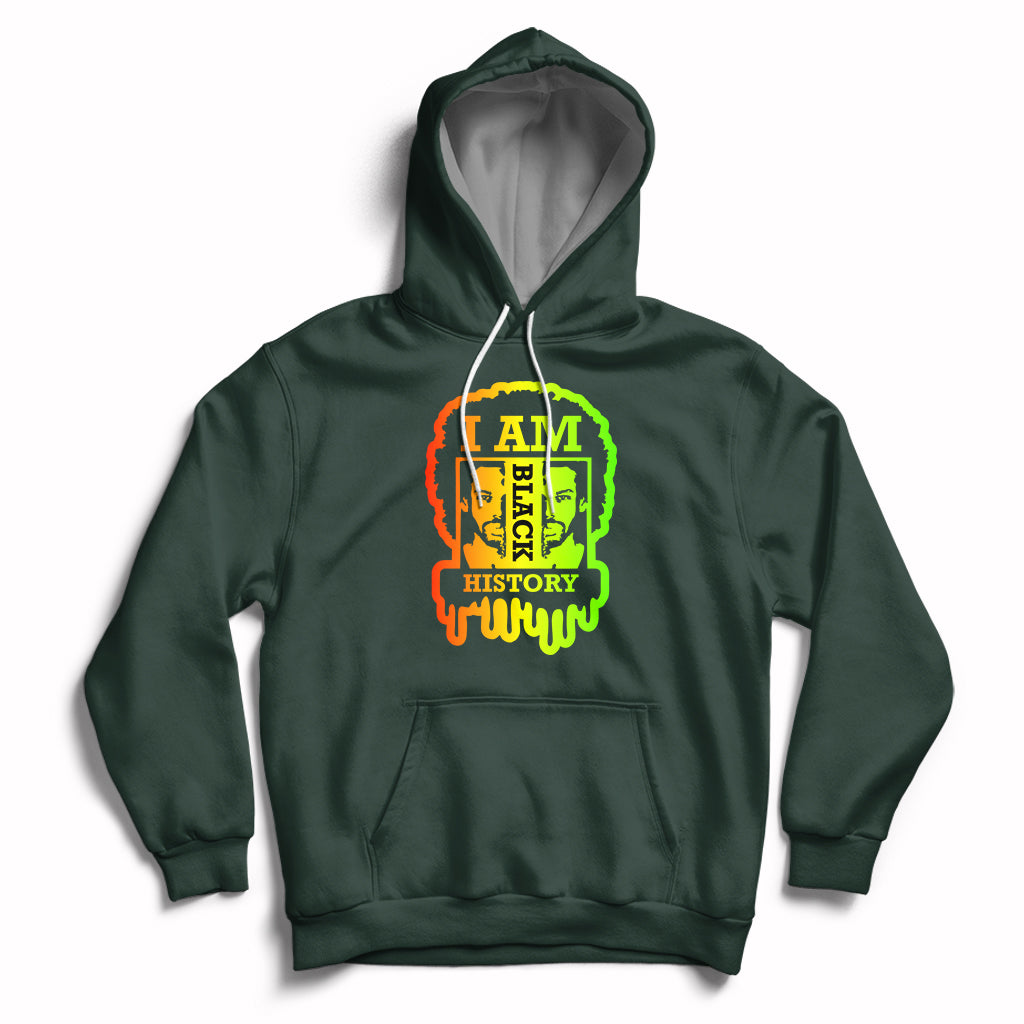 I Am Black History Black Dope Black History Month African American For Mens Boys Hoodie - Wonder Print Shop
