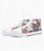 Skull Flower Fresh Out Of F High Top Canvas Shoes High Top Shoes