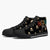 Skeleton Hand Middle Finger High Top Canvas Shoes Abcdef You