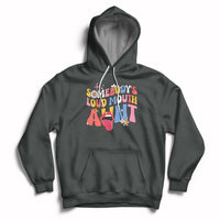 Somebody's Loud Mouth Aunt Funny Screaming Mouth Hoodie - Wonder Print Shop