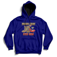 Proud Army Family Shirts Cool USA Navy Dad Mom Hoodie - Wonder Print Shop