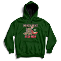 Proud Army Family Shirts Cool USA Navy Dad Mom Hoodie - Wonder Print Shop