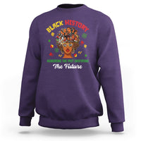 Black History Month Honoring The Past Inspiring The Future Sweatshirt - Wonder Print Shop