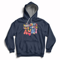 Somebody's Loud Mouth Aunt Funny Screaming Mouth Hoodie - Wonder Print Shop