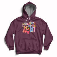 Somebody's Loud Mouth Aunt Funny Screaming Mouth Hoodie - Wonder Print Shop