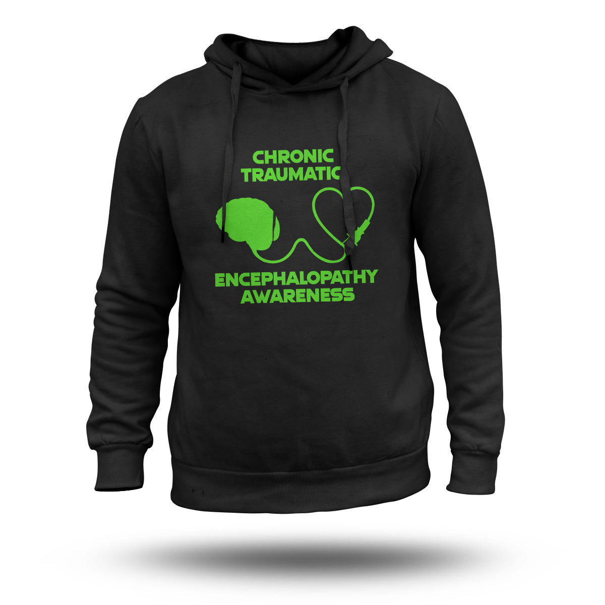 Chronic Traumatic Encephalopathy Awareness CTE Warrior, Awareness Hoodie - Wonder Print Shop
