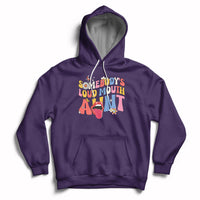 Somebody's Loud Mouth Aunt Funny Screaming Mouth Hoodie - Wonder Print Shop