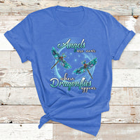 Angels Are Near When Dragonflies Appear Funny Spiritual T Shirt - Wonder Print Shop
