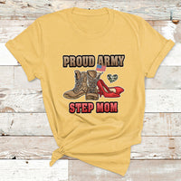 Proud Army Family Shirts Cool USA Navy Dad Mom T Shirt - Wonder Print Shop