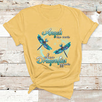 Angels Are Near When Dragonflies Appear Funny Spiritual T Shirt - Wonder Print Shop