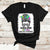 Proud Mom Of A Rare Disease Warrior Rare Disease Awareness Zebra Messy Bun T Shirt - Wonder Print Shop