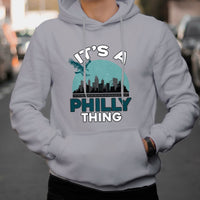 We Are From Philly And We Fight No One Like Us We Don't Care Hoodie - Wonder Print Shop