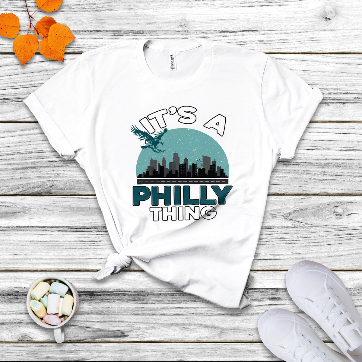 We Are From Philly And We Fight No One Like Us We Don't Care T Shirt - Wonder Print Shop