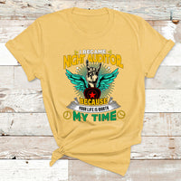 I Became Night Auditor Because Your Life Is Worth My Time T Shirt - Wonder Print Shop