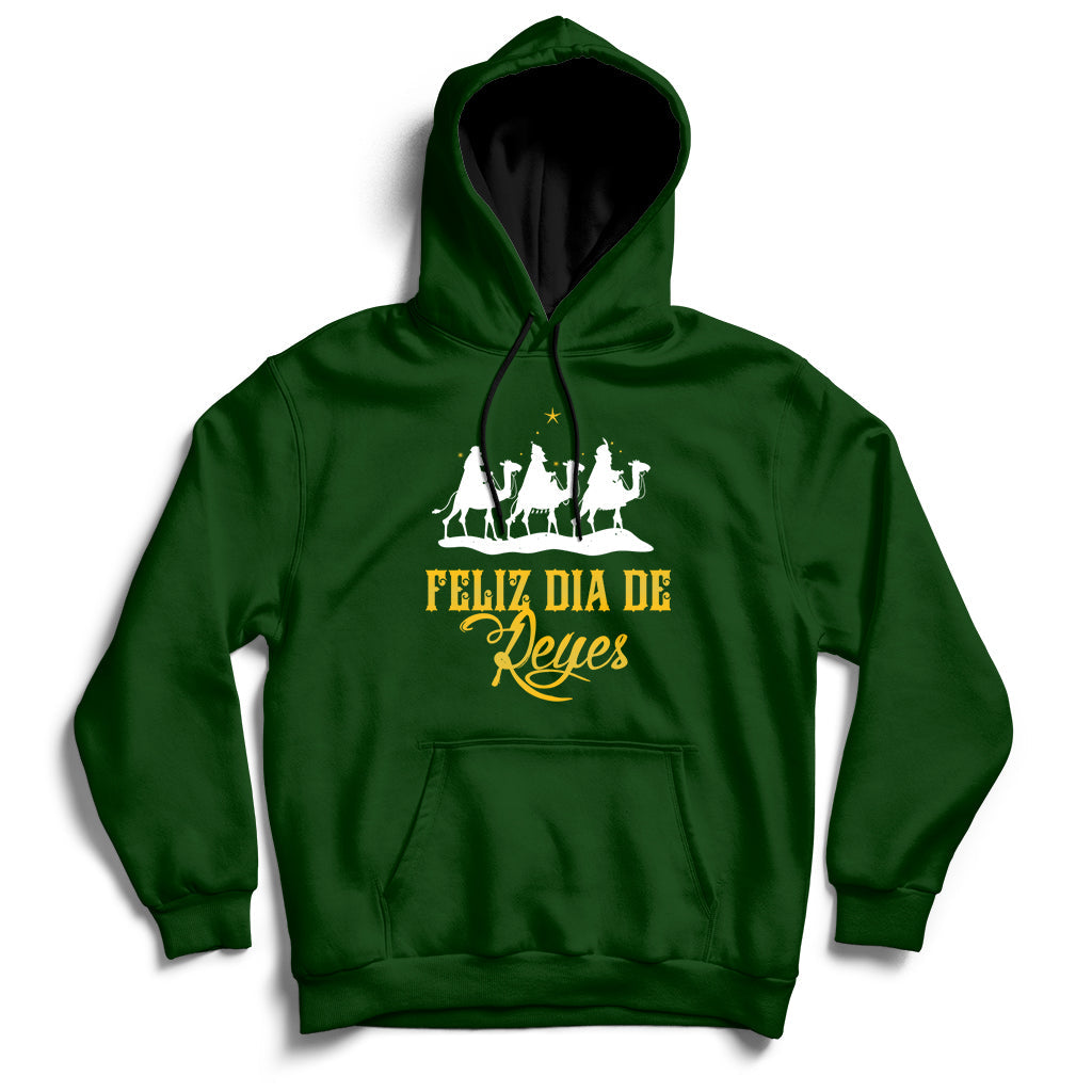 Feliz Dia De Reyes Happy Three Kings Day Epiphany Day Hoodie - Wonder Print Shop