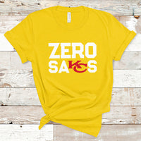 Zero Sacks Funny Put It On A Tee T-Shirt - Wonder Print Shop