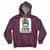 In February We Wear Zebra Rare Disease Awareness Zebra Messy Bun Hoodie - Wonder Print Shop