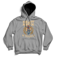 Night Auditor Work Hard In Progress Hoodie - Wonder Print Shop