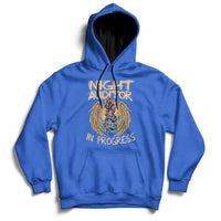 Night Auditor Work Hard In Progress Hoodie - Wonder Print Shop