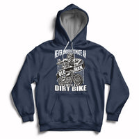 Funny Never Underestimate An Old Man With A Dirt Bike Biker Hoodie - Wonder Print Shop