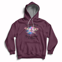 Embracing Change Transformation Flying Transition Dragonfly Spiritual Inspirational Hoodie - Wonder Print Shop