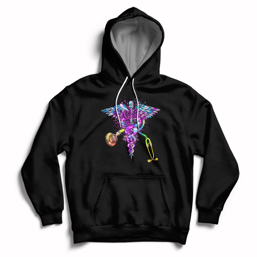 Medical Stethoscope Healthcare Doctor's Day Nurse Day Appreciation Hoodie - Wonder Print Shop