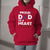 Dad Of A Heart Warrior CHD Congenital Heart Defect Awareness Hoodie - Wonder Print Shop