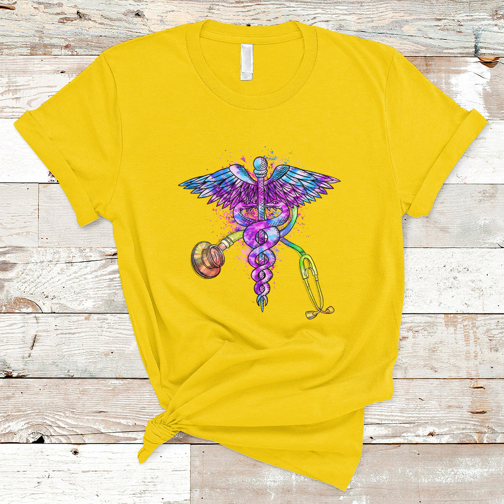 Medical Stethoscope Healthcare Doctor's Day Nurse Day Appreciation T-Shirt, Nurse Shirt, Nurse Gift, Scrub Life Shirt - Wonder Print Shop