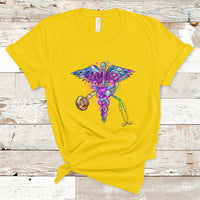 Medical Stethoscope Healthcare Doctor's Day Nurse Day Appreciation T-Shirt, Nurse Shirt, Nurse Gift, Scrub Life Shirt - Wonder Print Shop