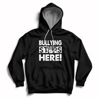 Bullying Stops Here Anti Bullying Pink Day Stand Up To Bullies Hoodie - Wonder Print Shop