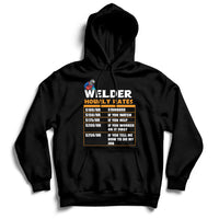 Welder Hourly Rate Funny Welding Worker For Mens Womens Hoodie - Wonder Print Shop