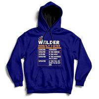 Welder Hourly Rate Funny Welding Worker For Mens Womens Hoodie - Wonder Print Shop