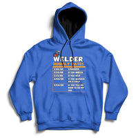 Welder Hourly Rate Funny Welding Worker For Mens Womens Hoodie - Wonder Print Shop