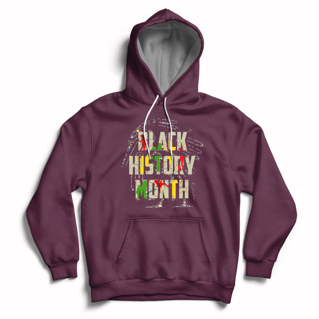 Black History Month One Month Cant Hold Our History 24 7 365 Hoodie - Wonder Print Shop