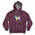 His Fight Is My Fight Rare Disease Awareness Support Rare Warrior Rainbow Zebra Hoodie - Wonder Print Shop
