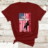 Fisherman I Can't Work Today My Arm Is In A Cast Funny Gift T Shirt - Wonder Print Shop