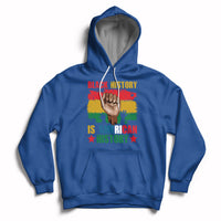 Black History Is American History Patriotic African American Hoodie - Wonder Print Shop