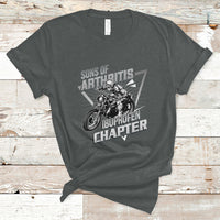 Sons Of Arthritis Ibuprofen Chapter Funny Skeleton Biker T-Shirt - Wonder Print Shop