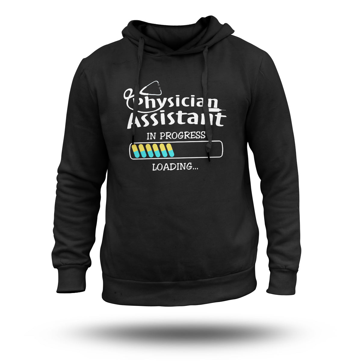 Physician Assistant In Progress Loading..., Physician Hoodie - Wonder Print Shop