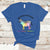 His Fight Is My Fight Rare Disease Awareness Support Rare Warrior Rainbow Zebra T Shirt - Wonder Print Shop