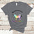 His Fight Is My Fight Rare Disease Awareness Support Rare Warrior Rainbow Zebra T Shirt - Wonder Print Shop