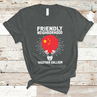 Sarcastic Chinese Friendly Neighborhood Weather Balloon Spy T-Shirt - Wonder Print Shop