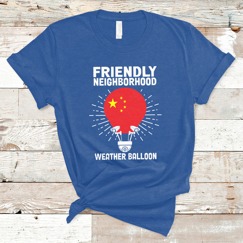 Sarcastic Chinese Friendly Neighborhood Weather Balloon Spy T-Shirt - Wonder Print Shop