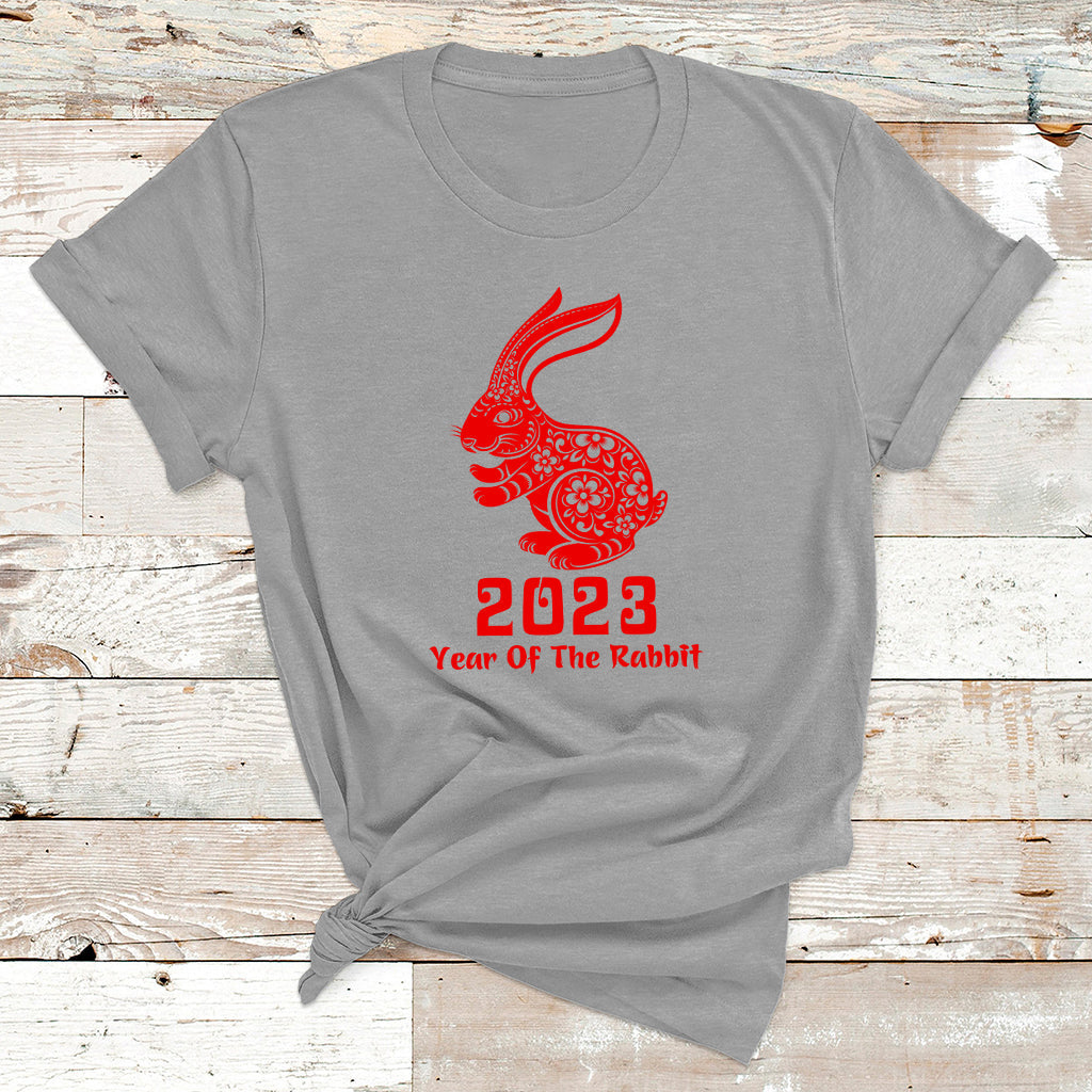 Happy Chinese New Rabbit Year 2023 Year Of The Rabbit T Shirt - Wonder Print Shop