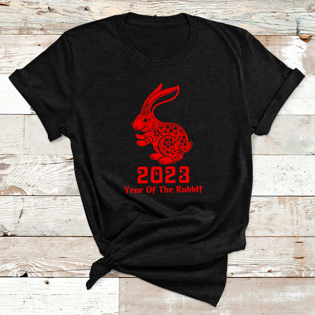 Happy Chinese New Rabbit Year 2023 Year Of The Rabbit T Shirt - Wonder Print Shop