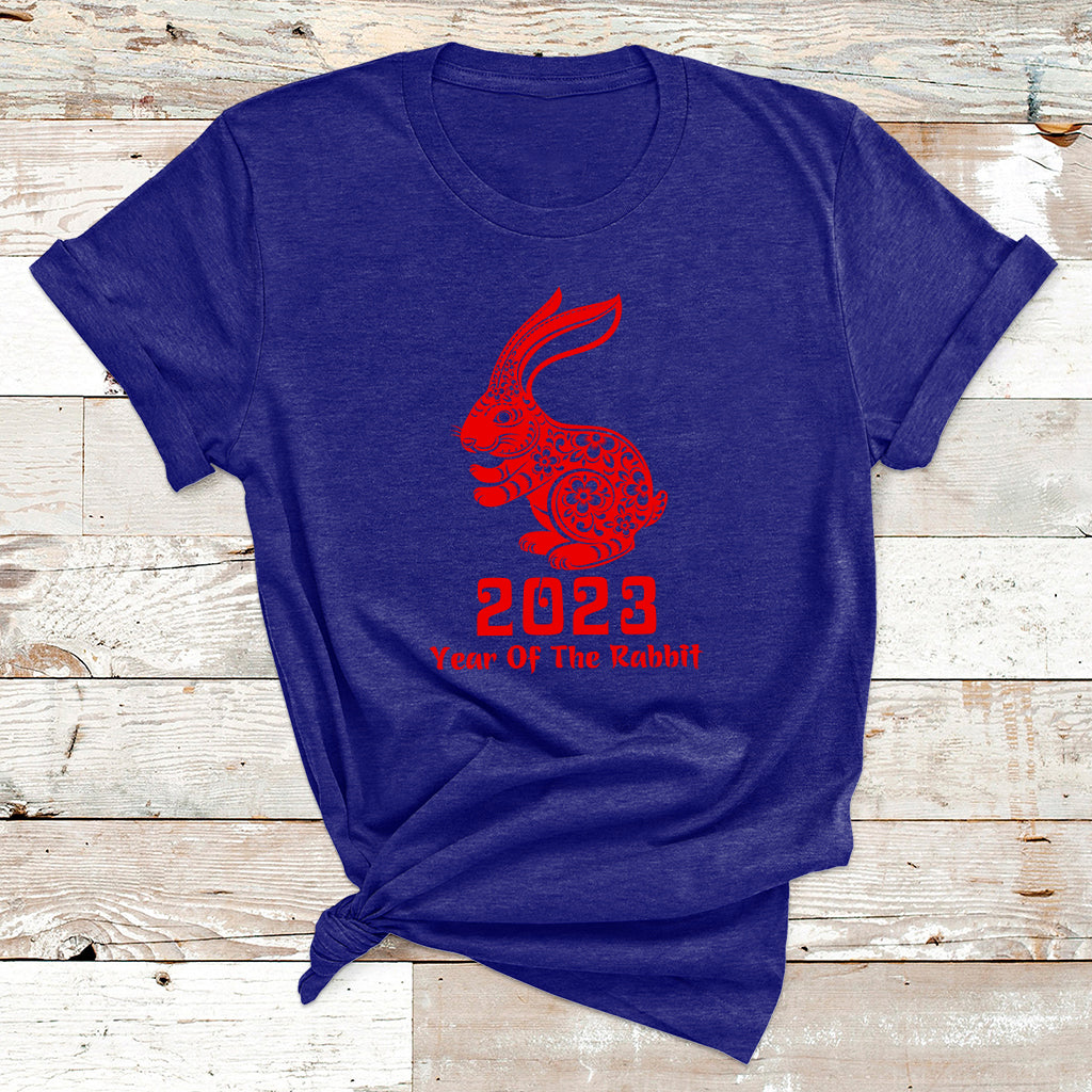 Happy Chinese New Rabbit Year 2023 Year Of The Rabbit T Shirt - Wonder Print Shop