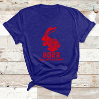 Happy Chinese New Rabbit Year 2023 Year Of The Rabbit T Shirt - Wonder Print Shop