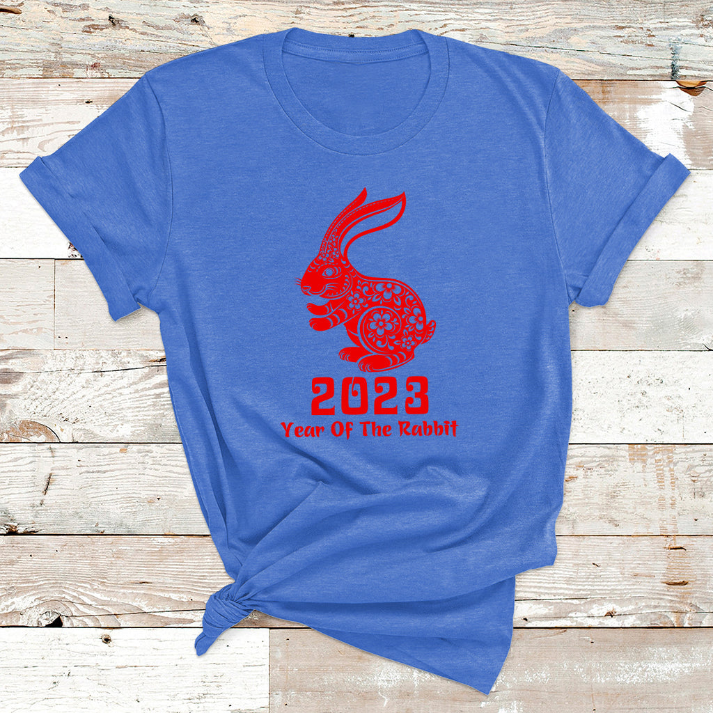 Happy Chinese New Rabbit Year 2023 Year Of The Rabbit T Shirt - Wonder Print Shop