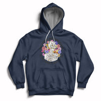 Find Someone Who Grows Flowers In The Darkest Part Of You Skeleton Hoodie - Wonder Print Shop