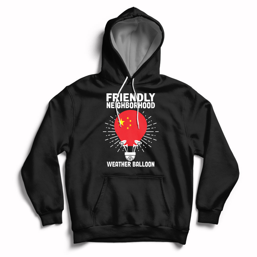Sarcastic Chinese Friendly Neighborhood Weather Balloon Spy Hoodie - Wonder Print Shop